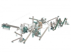 Линия производства гранулирования биоорг